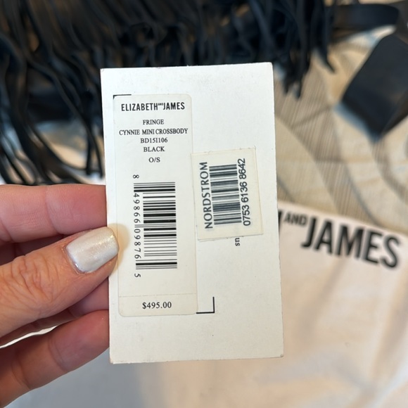 Elizabeth and James leather fringe cross body - Picture 6 of 8